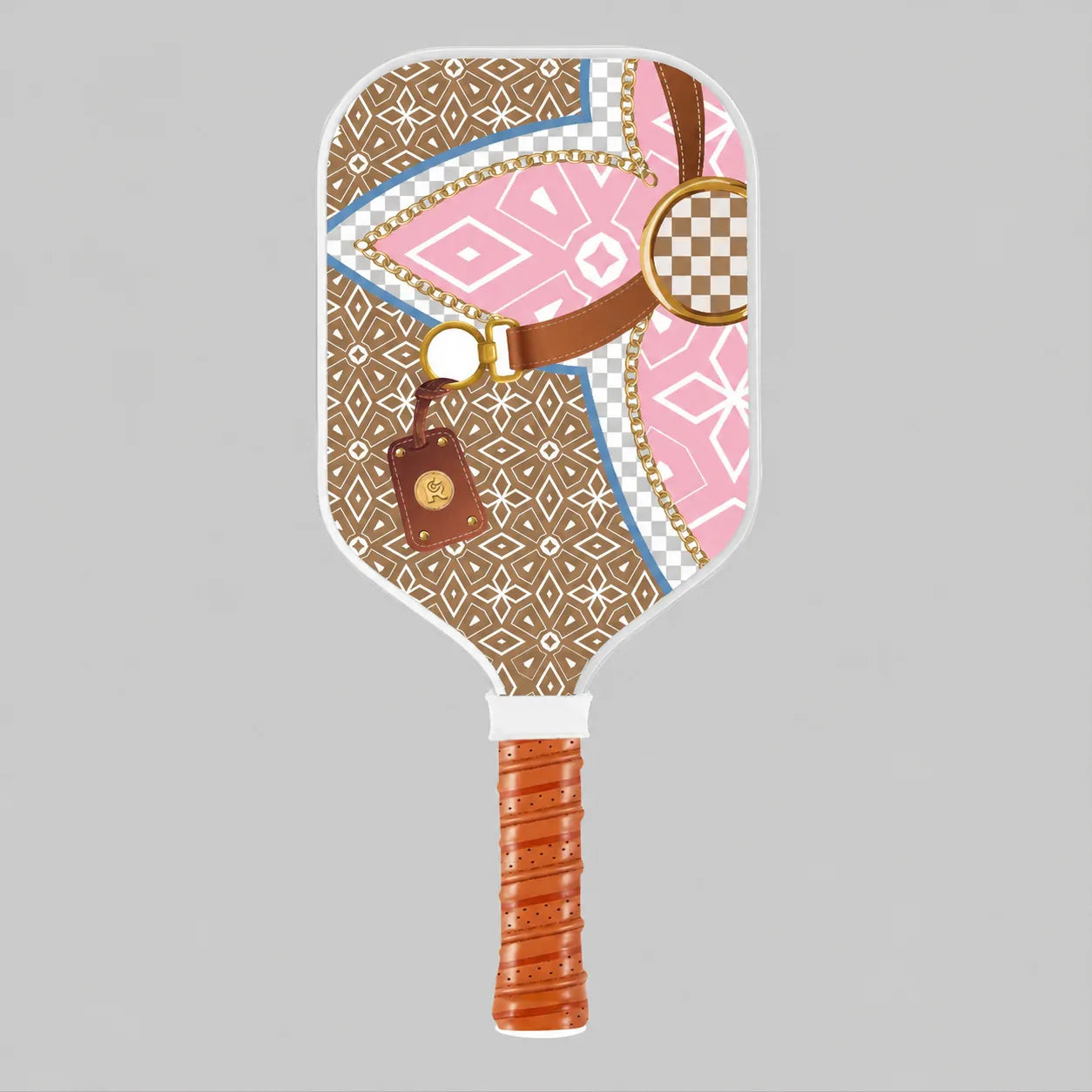 Luxury Anchor Sorority Pickleball Paddle – Designer Carbon Fiber Performance Paddle | Lightweight Spin & Control USA Approved Main image