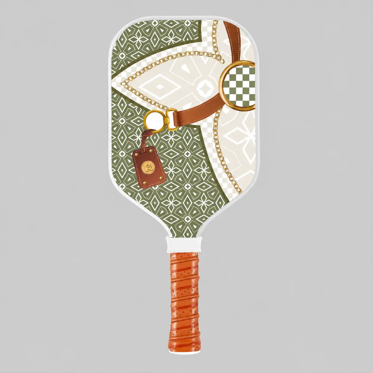 Luxury Sorority Pickleball Paddle – Designer Carbon Fiber Performance Paddle | Lightweight Spin & Control USA Approved