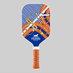 Gameday Navy & Orange Pickleball Paddle | Auburn-Inspired Carbon Fiber Lightweight Paddle