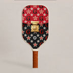 Rally Stand Campus Collection Pickleball Paddle - Black & Red