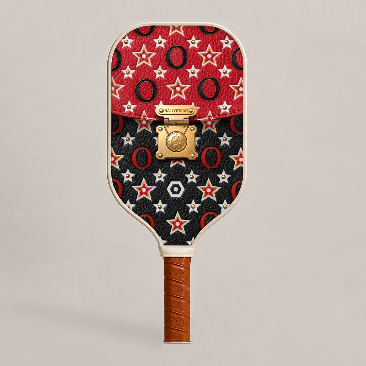 Rally Stand Campus Collection Pickleball Paddle - Black & Red Main image